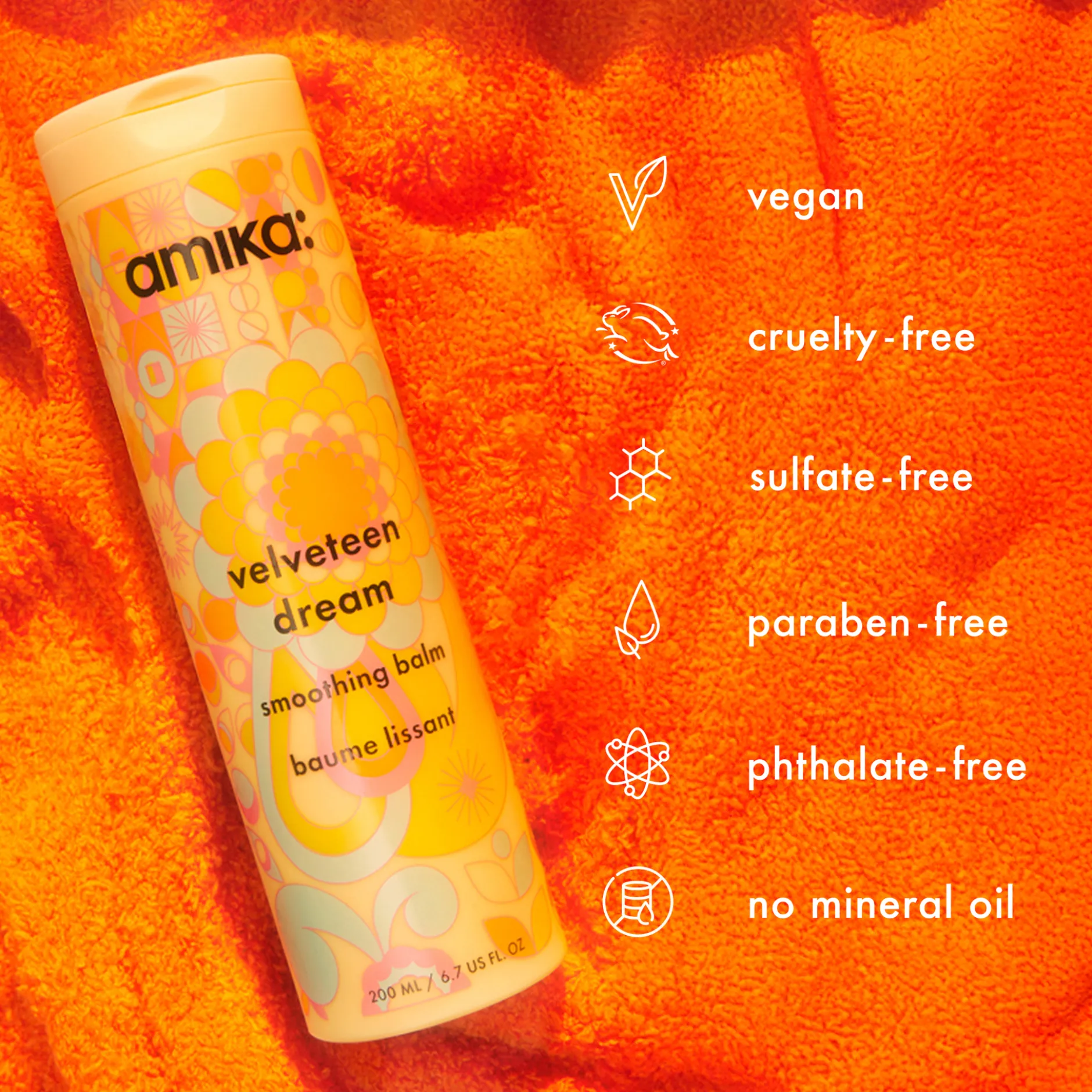 amika Velveteen Dream Smoothing Balm 200 ml