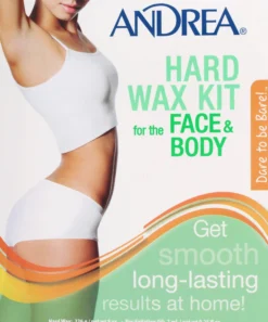 Andrea Hard Wax Kit Face & Body 226 g + 7 ml