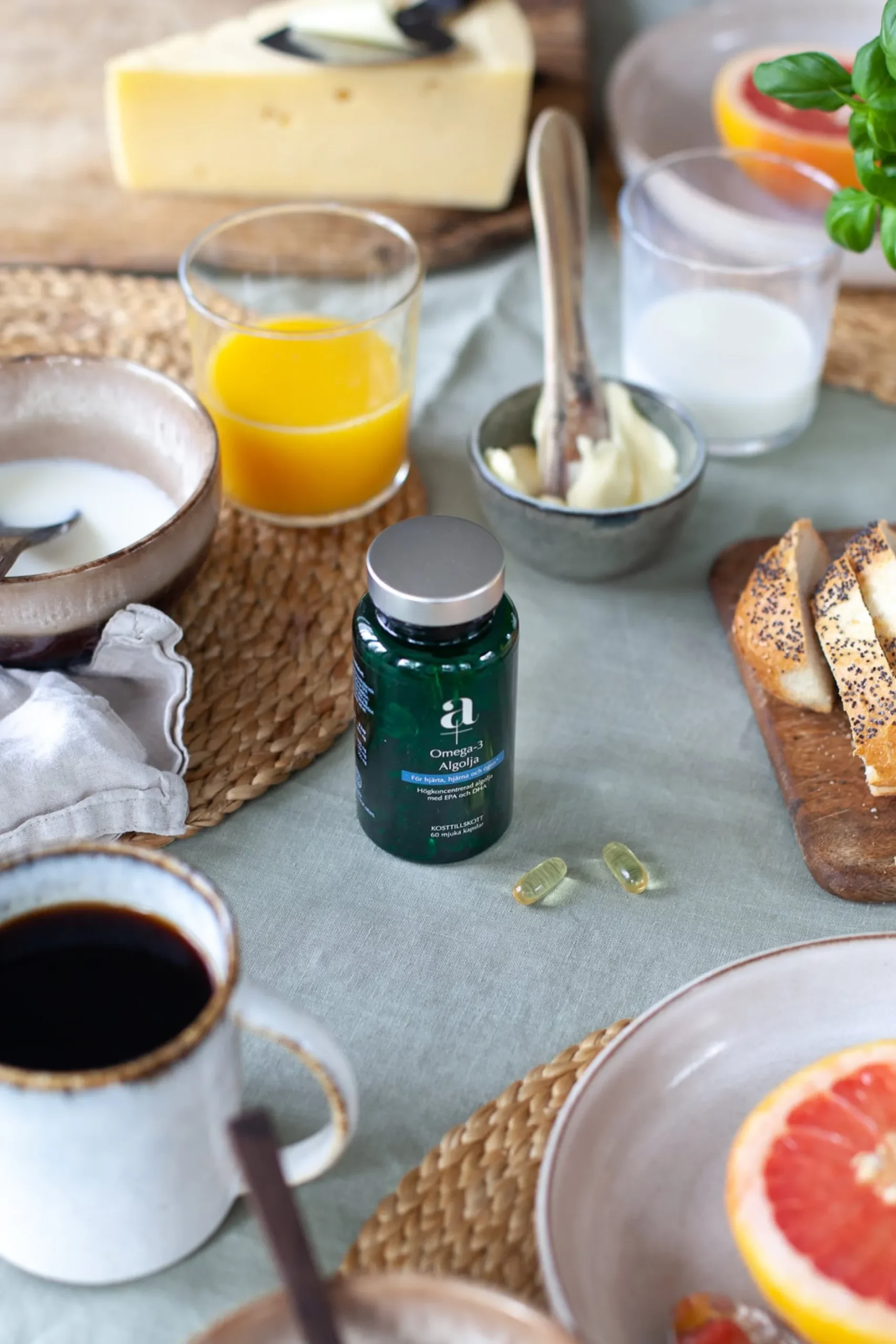 A+ Omega-3 Algolja 60 mjuka kapslar