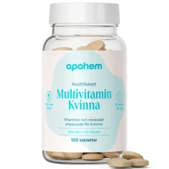 Apohem Multivitamin Kvinna 100 tabletter