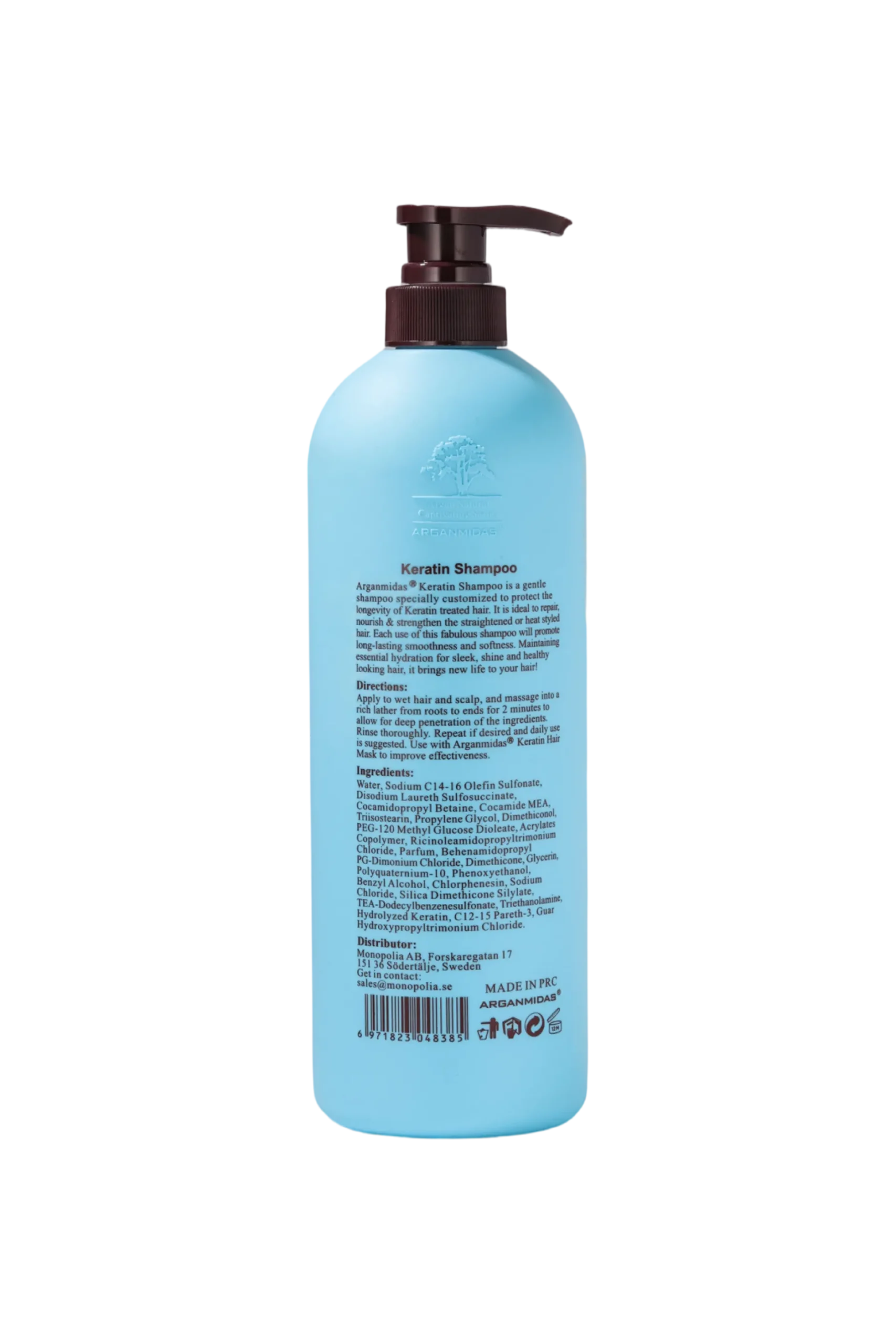Arganmidas Keratin Treatment Shampoo 1000 ml