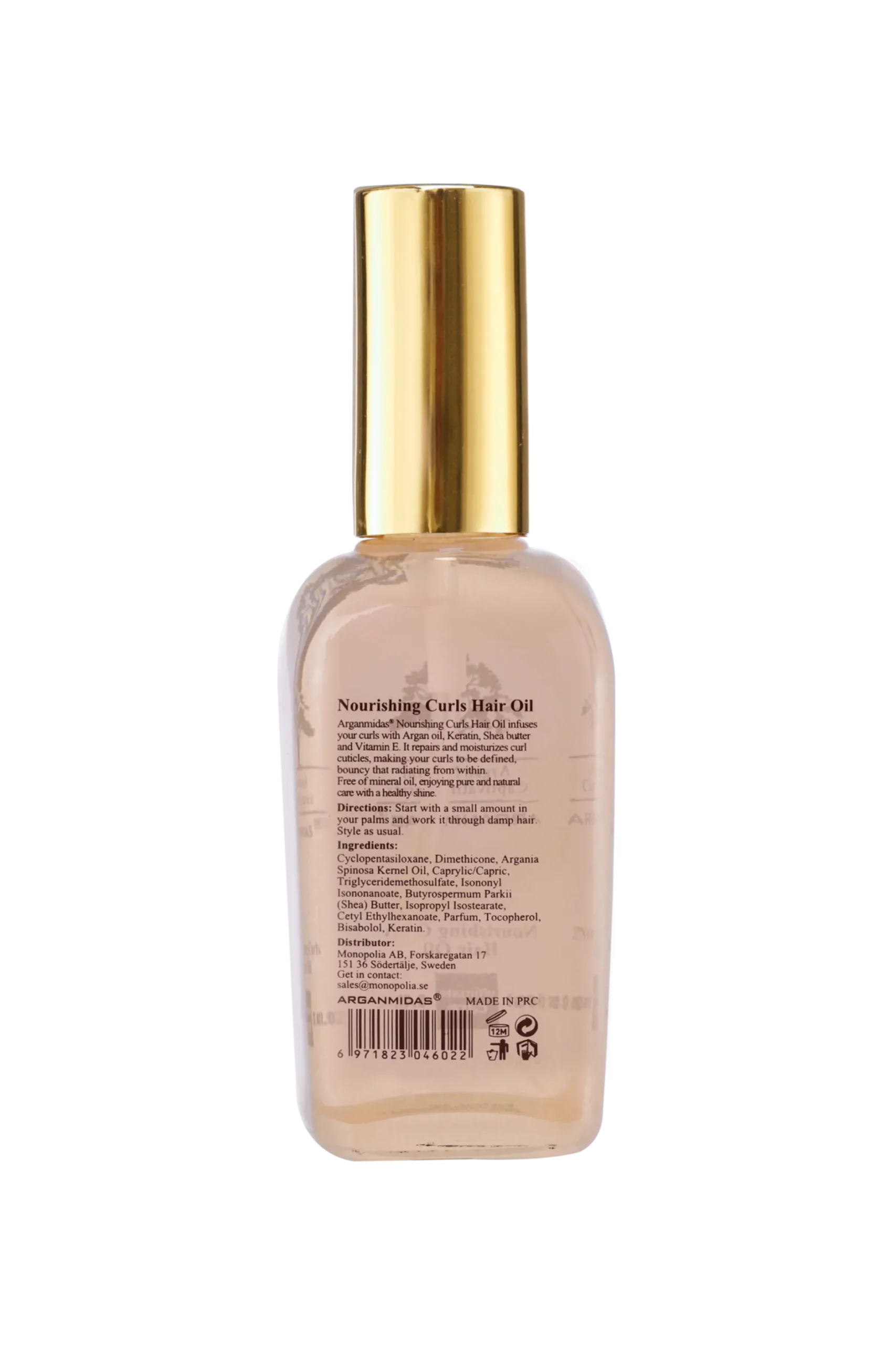 Arganmidas Nourishing Curls Hair Oil 100 ml