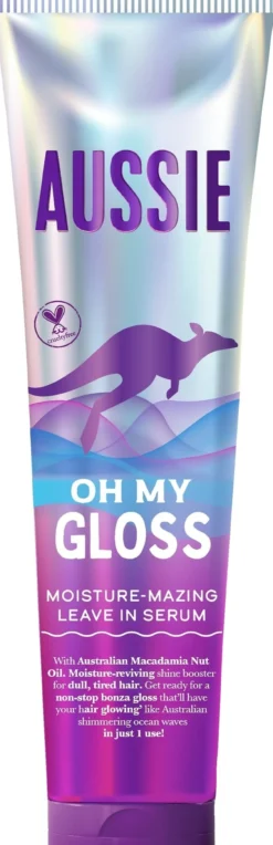 Aussie Oh My Gloss Moisture-Mazing Leave-In Serum 160 ml