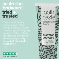 Australian Bodycare Fresh Mint Tandkräm för god munhygien 75 ml