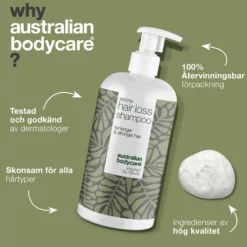 Australian Bodycare Håravfall Schampo med Biotin 500 ml