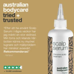 Australian Bodycare Hårbotten Serum vid mjäll, torr och kliande hårbotten 250 ml