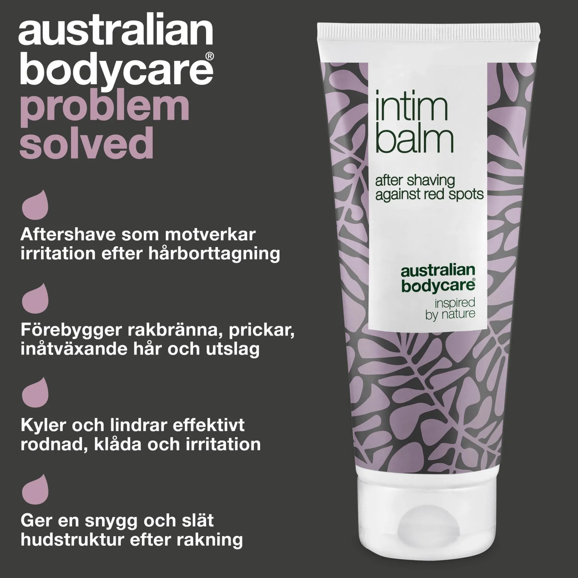 Australian Bodycare Intim Aftershave mot röda prickar 100 ml