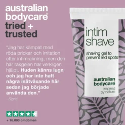 Australian Bodycare Intim rakgel mot röda rakfinnar 100 ml