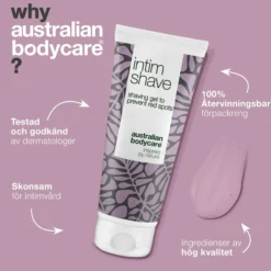 Australian Bodycare Intim rakgel mot röda rakfinnar 100 ml