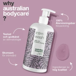 Australian Bodycare Intimtvål mot lukt, torrhet och klåda 500 ml