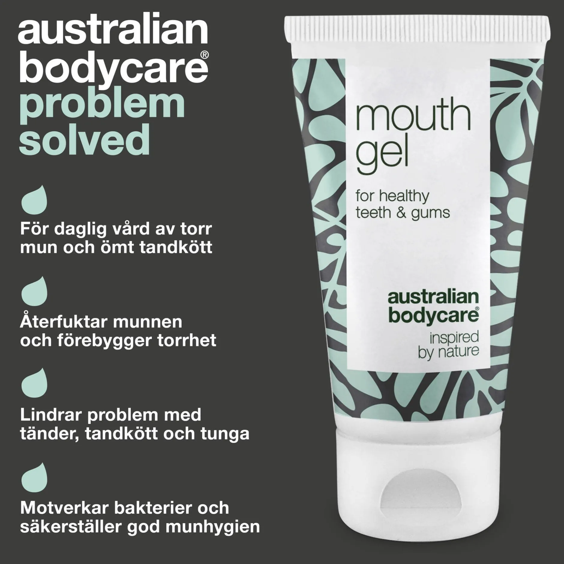 Australian Bodycare Mungel för muntorrhet och ömt tandkött 50 ml