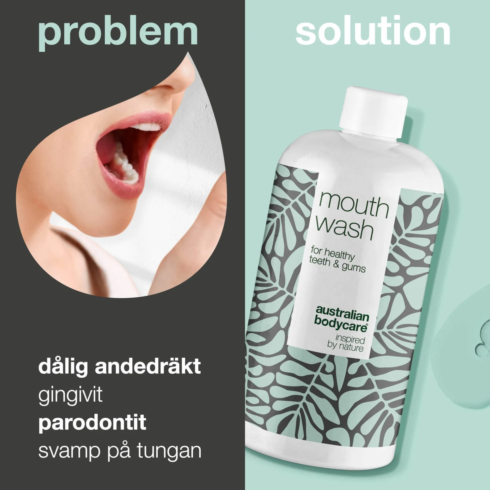 Australian Bodycare Munskölj vid dålig andedräkt500 ml