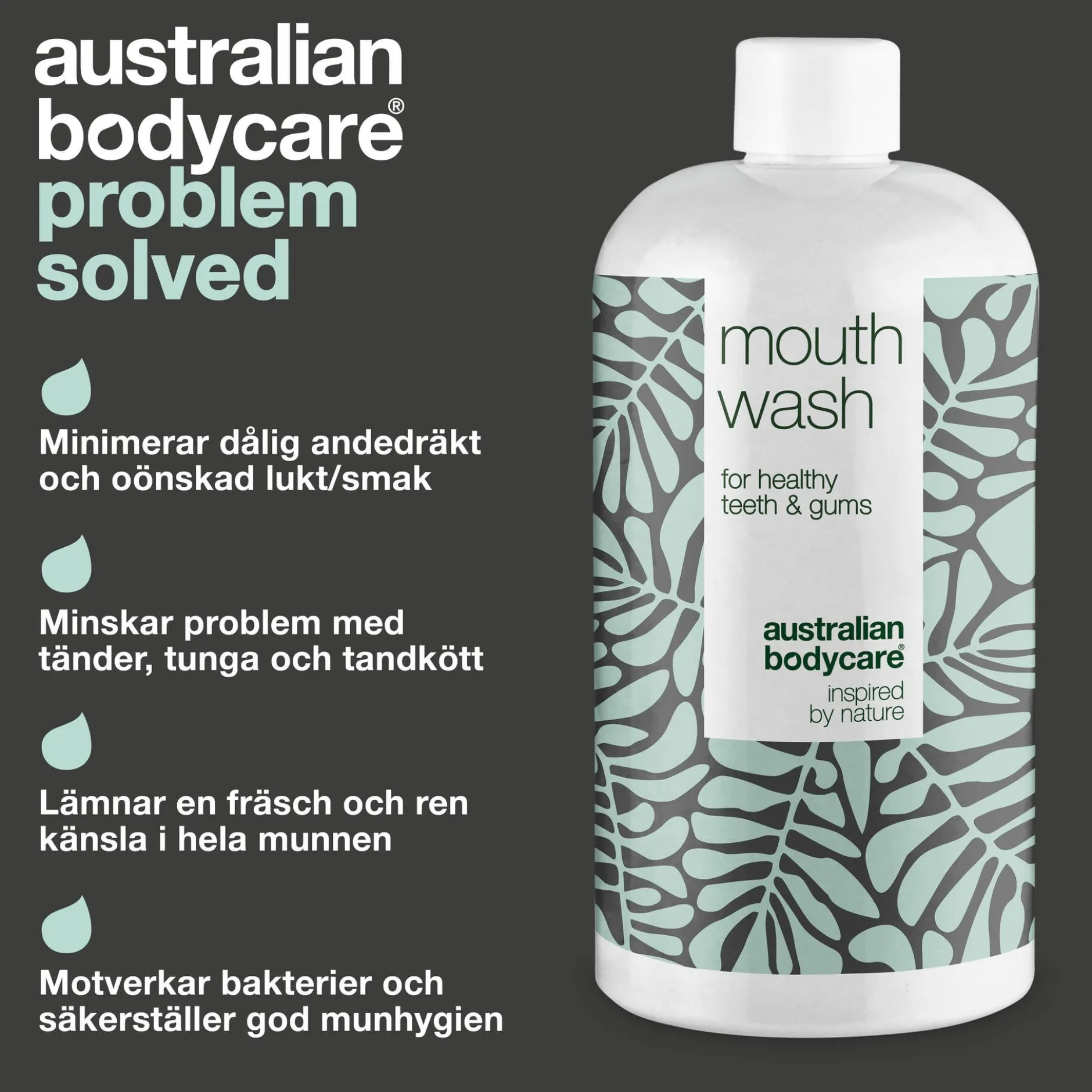 Australian Bodycare Munskölj vid dålig andedräkt500 ml