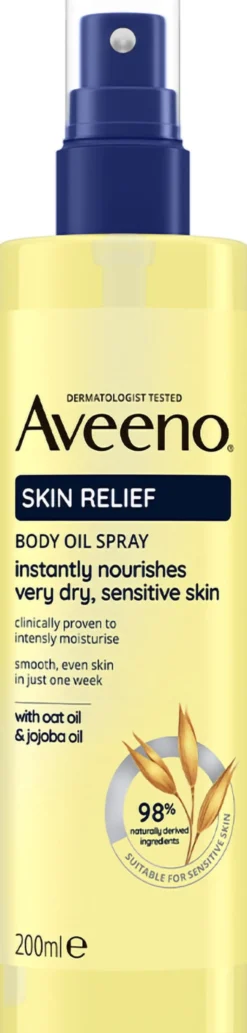 Aveeno Skin Body Oil Spray 200 ml