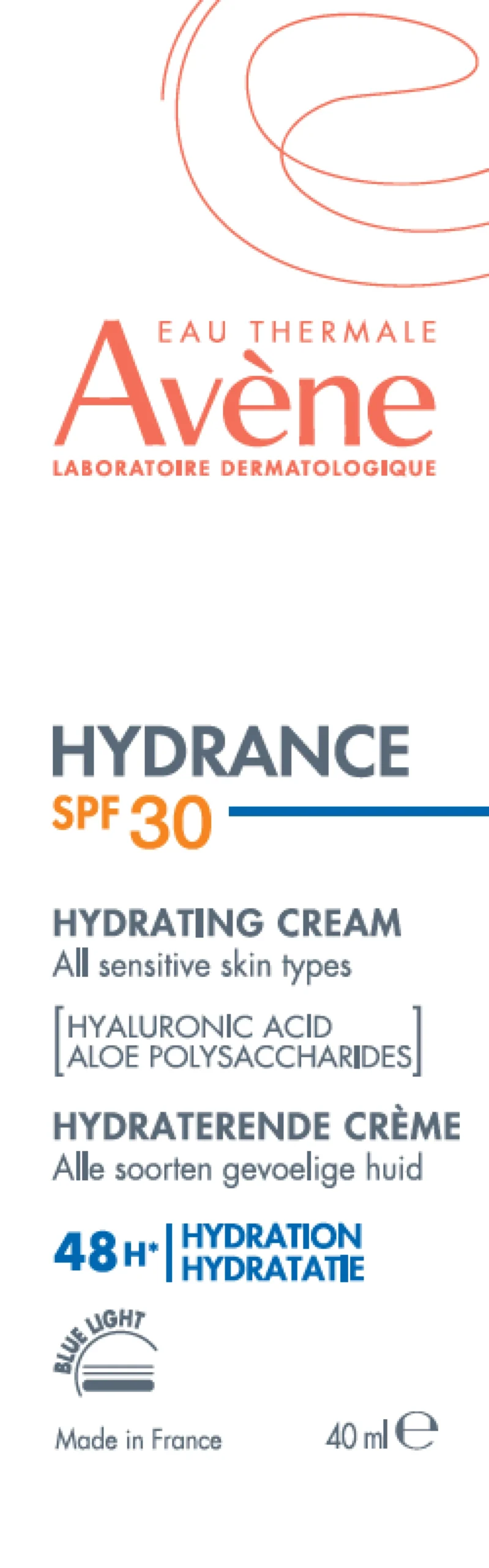 Avène Hydrance SPF30 Hydrating Cream 40 ml