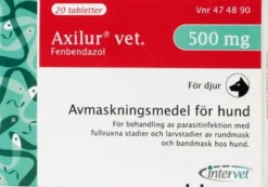 Axilur Vet. 500 mg tabletter, 2 x 10 st