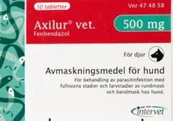 Axilur Vet. 500mg tabletter, 1 x 10 st