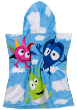 Babblarna Badponcho 60x120 cm Himmel 1 st