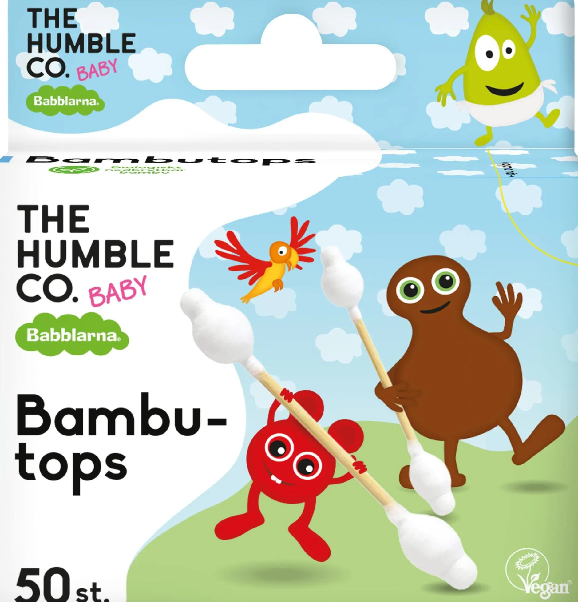Babblarna Bomullspinnar 50 st