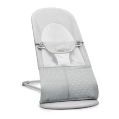 BabyBjörn Babysitter Balance Soft Mesh Silver/Vit