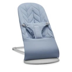 BabyBjörn Babysitter Bliss Vävd Bladmönstrad Quilt Blå
