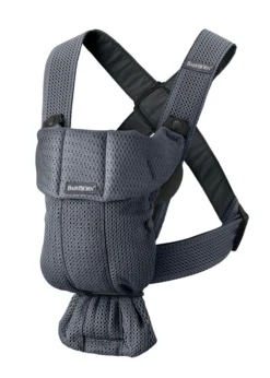 BabyBjörn Bärsele Mini 3D Mesh Antracitgrå