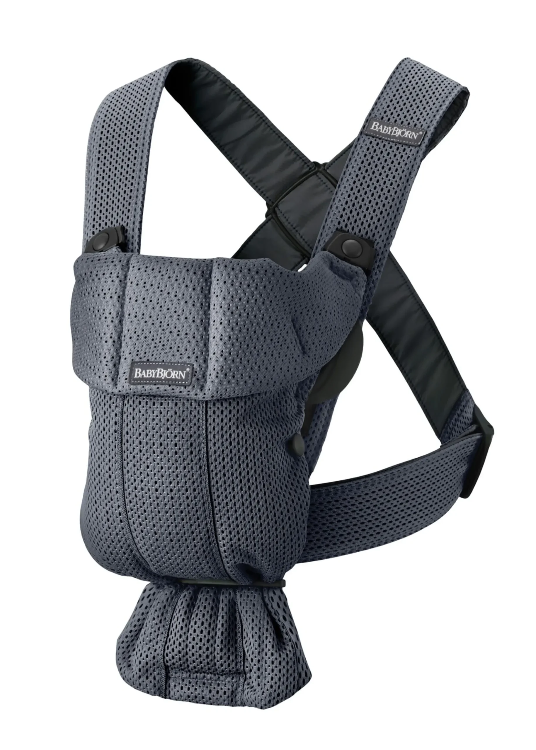 BabyBjörn Bärsele Mini 3D Mesh Antracitgrå