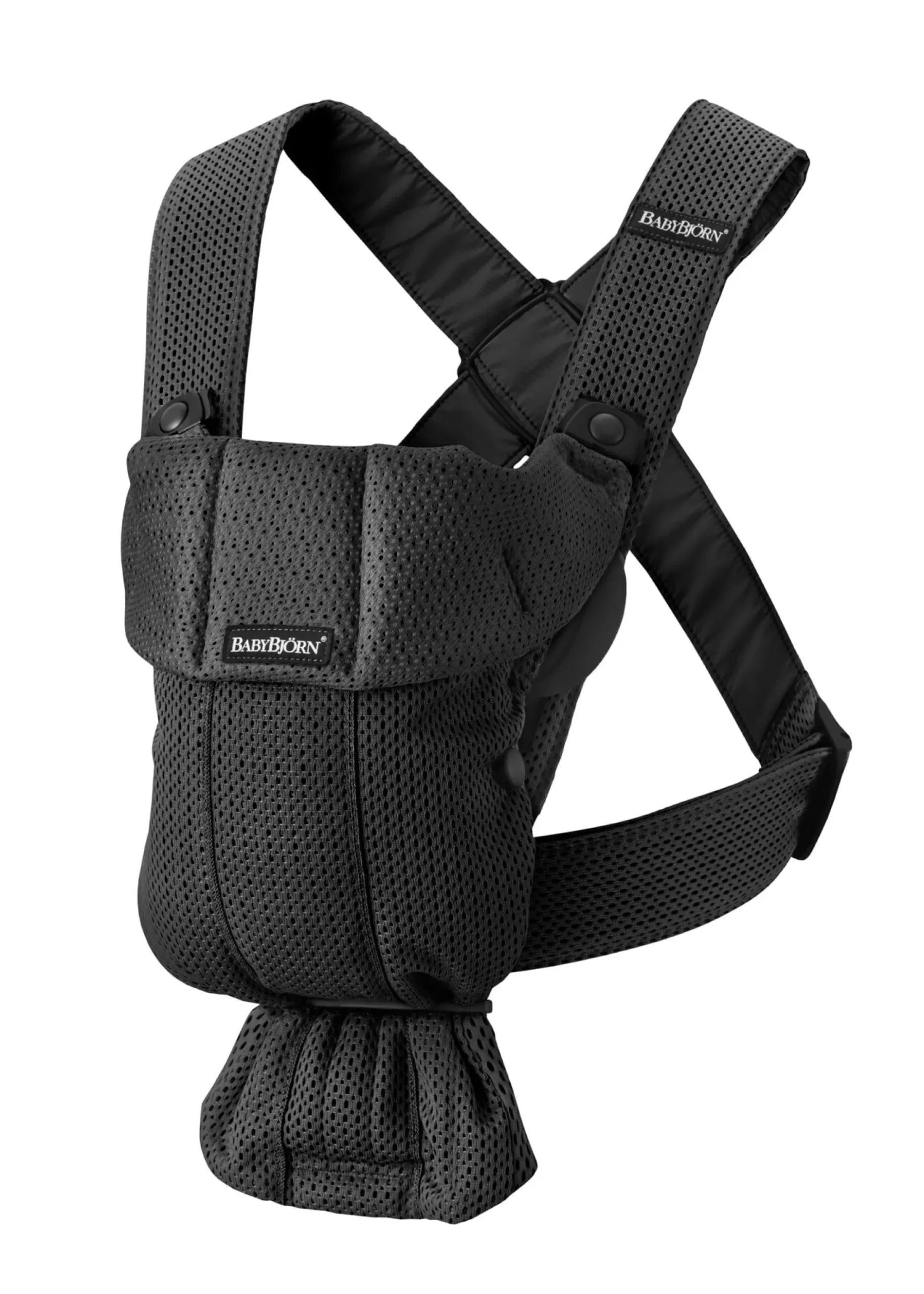 BabyBjörn Bärsele Mini 3D Mesh Svart