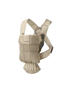 BabyBjörn Bärsele Mini Vävd Beige