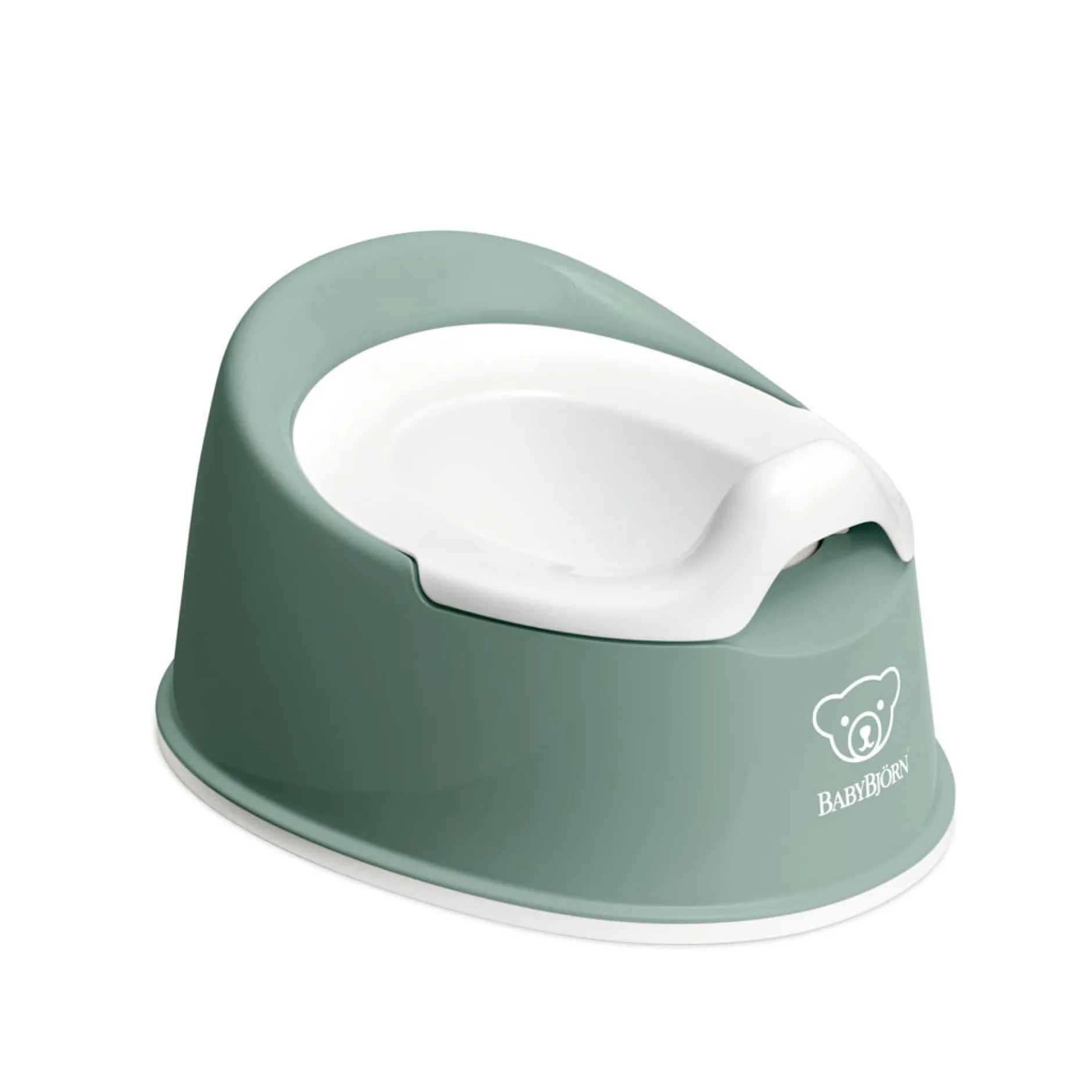 BabyBjörn Smart Potta Grågrön/Vit