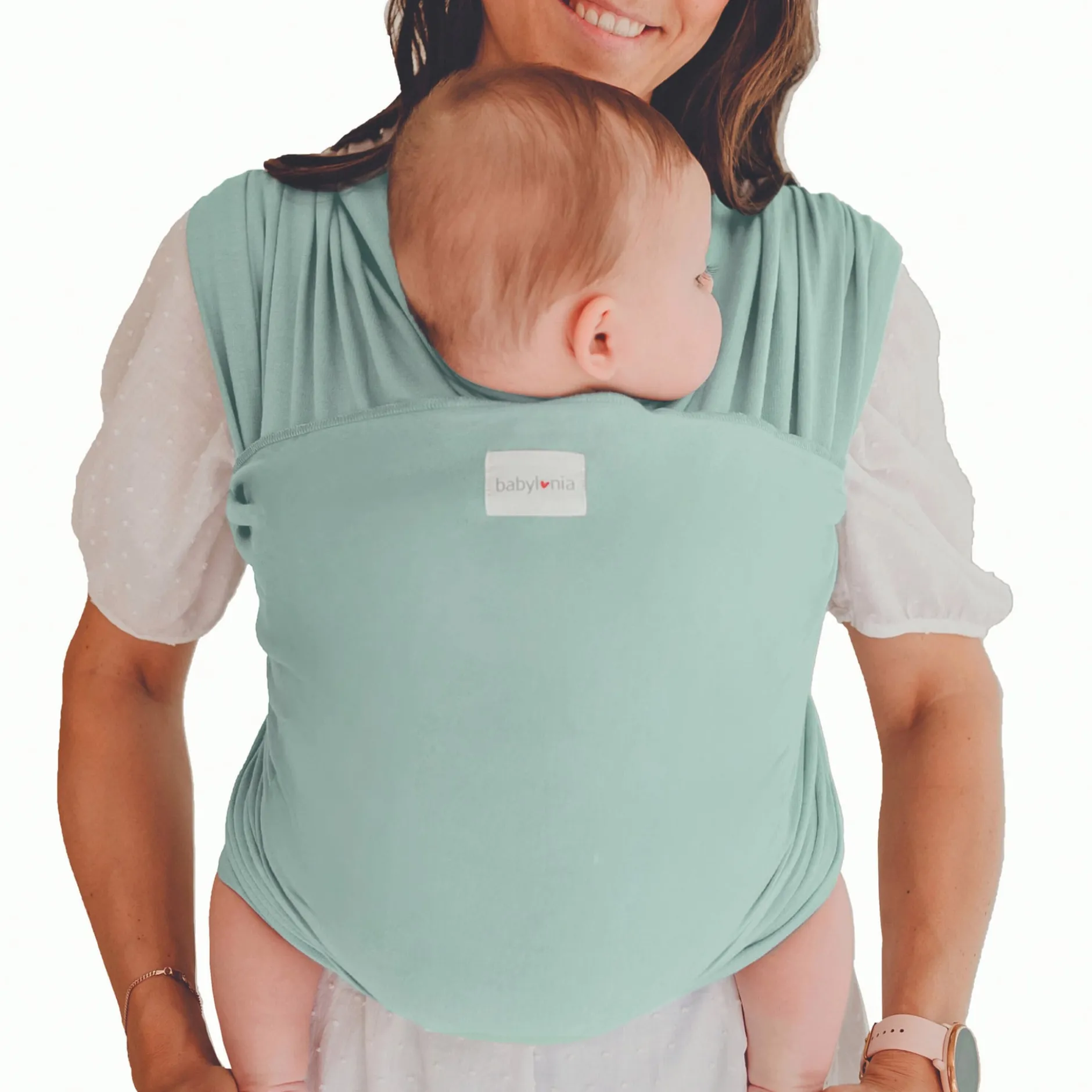 Babylonia Tricot-slen organic sage green