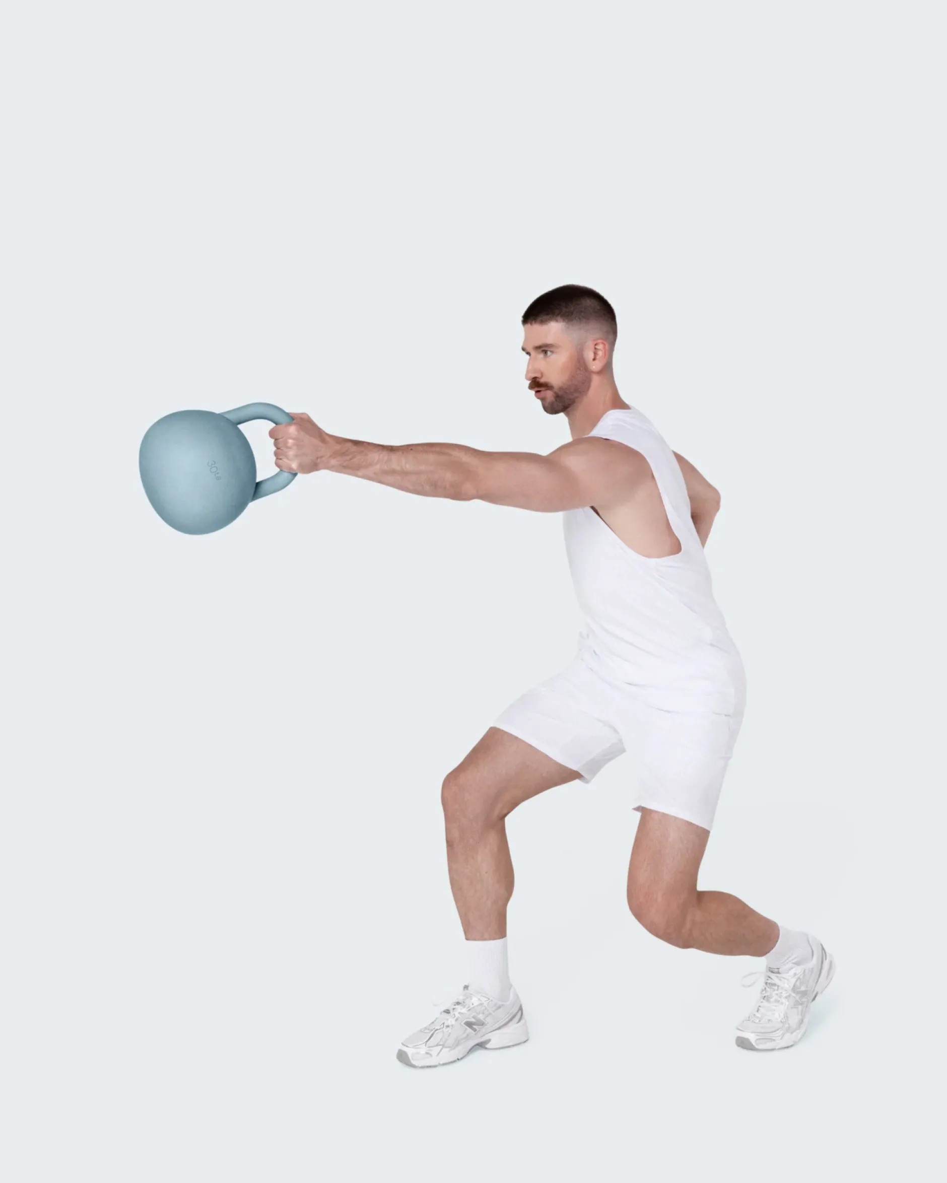 Bala Kettlebell Blå 10 lbs 4,5 kg