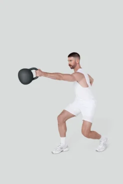 Bala Kettlebell Grå 10 lbs 4,5 kg