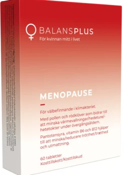 Balans Plus Menopause Pollenextrakt 60 tabletter