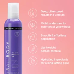 Bali Body Deep Violet Express Self Tan 225 ml