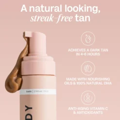 Bali Body Self Tanning Mousse Dark 200 ml