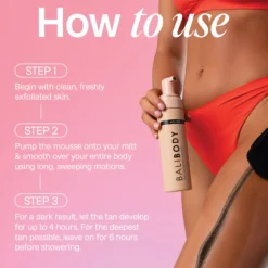 Bali Body Ultra Dark Self Tanning Mousse 200ml