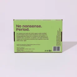 BAM Organic Cotton Tampons Super Plus 16-pack