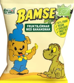 Bamse EKO Fruktbjönar med Banansmak 40 g