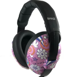 BANZ Hörselskydd Baby Peace Pink 0-3 år