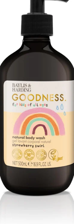 Baylis & Harding Goodness Kids Strawberry Swirl Body Wash 500 ml