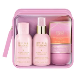 Baylis & Harding Jojoba, Vanilla & Almond Oil Travel Bag Gift Set 275 ml