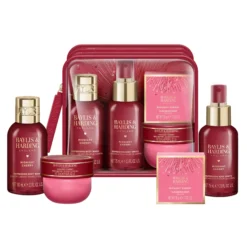 Baylis & Harding Midnight Cherry Travel Bag Gift Set 275 ml
