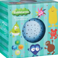 2B BABY Babblarna Nattlampa Stjärnhimmel & Vaggvisa 1 st