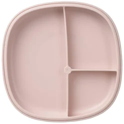 B.box 2 i 1 Tallrik med Sugfot Rosa 380 ml