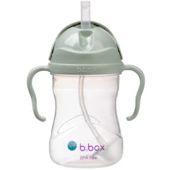 B.box Mugg Med Sugrör Grön