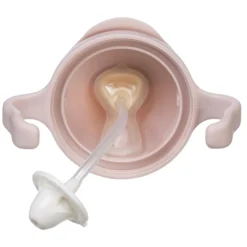 B.box Mugg Med Sugrör Rosa