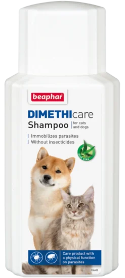 Beaphar Fästingmedel Dimethicare Schampo hund/katt 200 ml