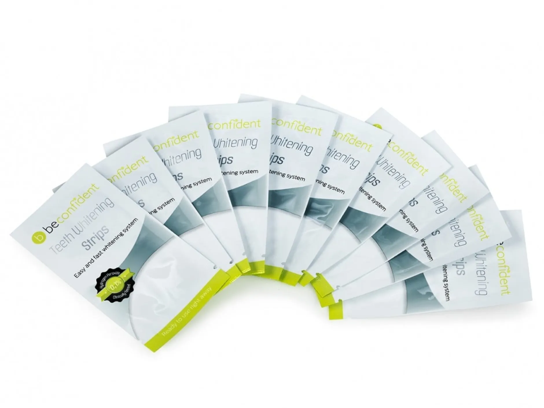 Beconfident Teeth Whitening X3 Strips 10 par