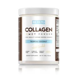 BeKeto Collagen + MCT Tropical Coconut & White Chocolate 300 g